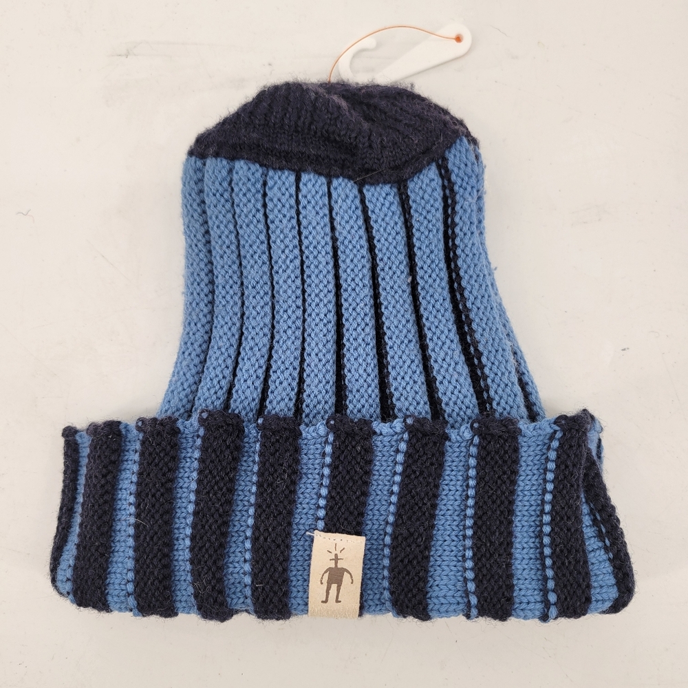 Smartwool  Striped Blue and Black Hat